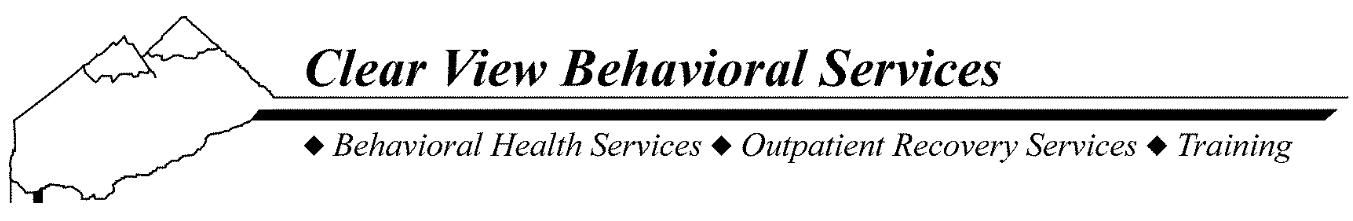 Clear View Behavioral Services Logo